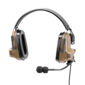 Taktyczne aktywne słuchawki do komunikacji OTTO NoizeBarrier