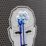 Cel krwawiący niebieski - pojedynczy