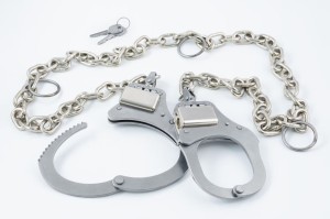 Kajdanki połączone na ręce i nogi Clejuso Nr KHF102-103
